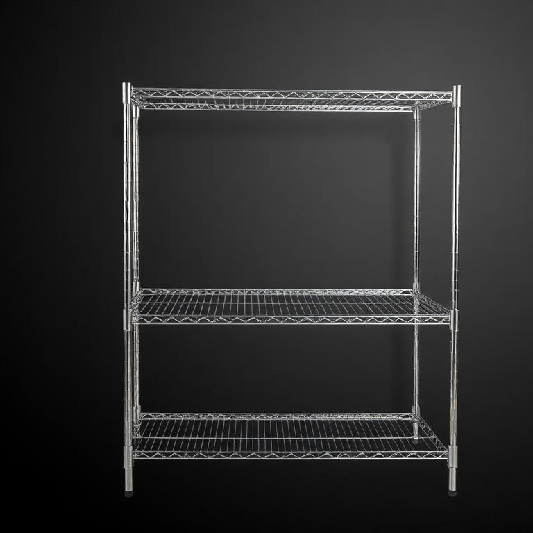 Estante Cromado 4 Niveles 60''