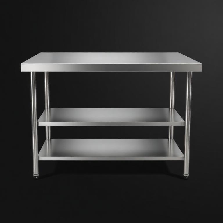 Mesa de Trabajo en Acero Inoxidable 60''